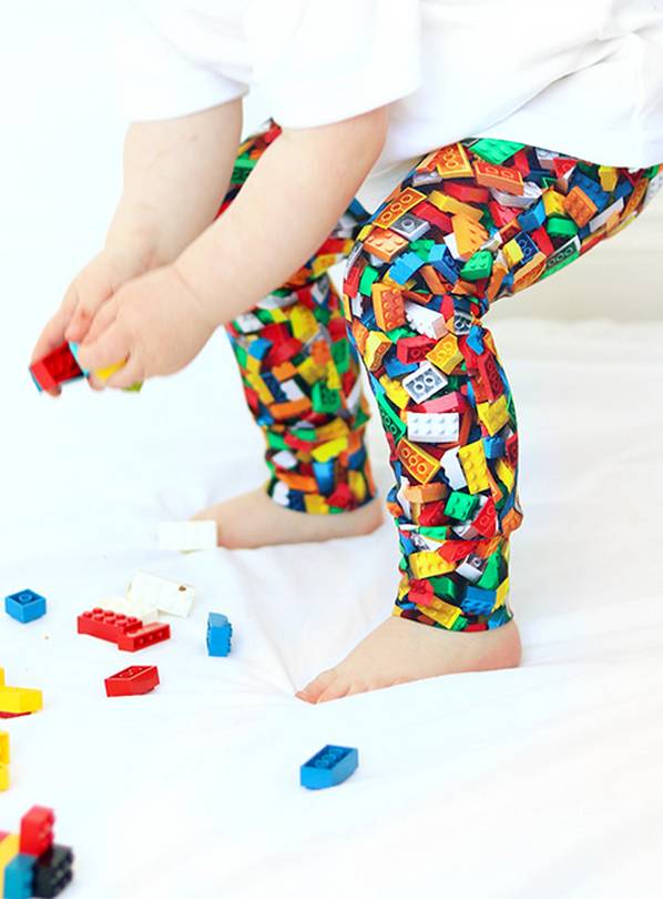 FRED & NOAH Bricks Leggings 6-12 Month